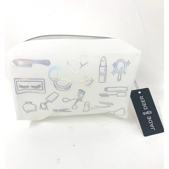 Jade & Deer Handbags - 4/$25 Jade & Deer Cosmetic Toiletry Make-Up Bag